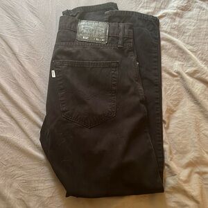 Levi’s 512 black jeans